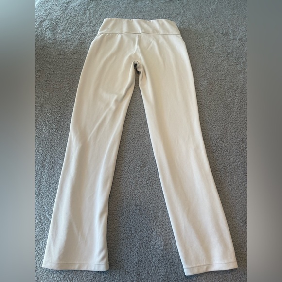 lululemon brushed softstreme ripped zip flare pant Size 10 - Picture 5 of 9